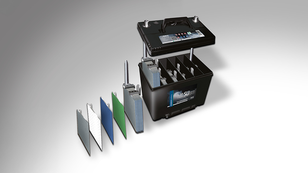 Components of the SEG Automotive POWERbattery.